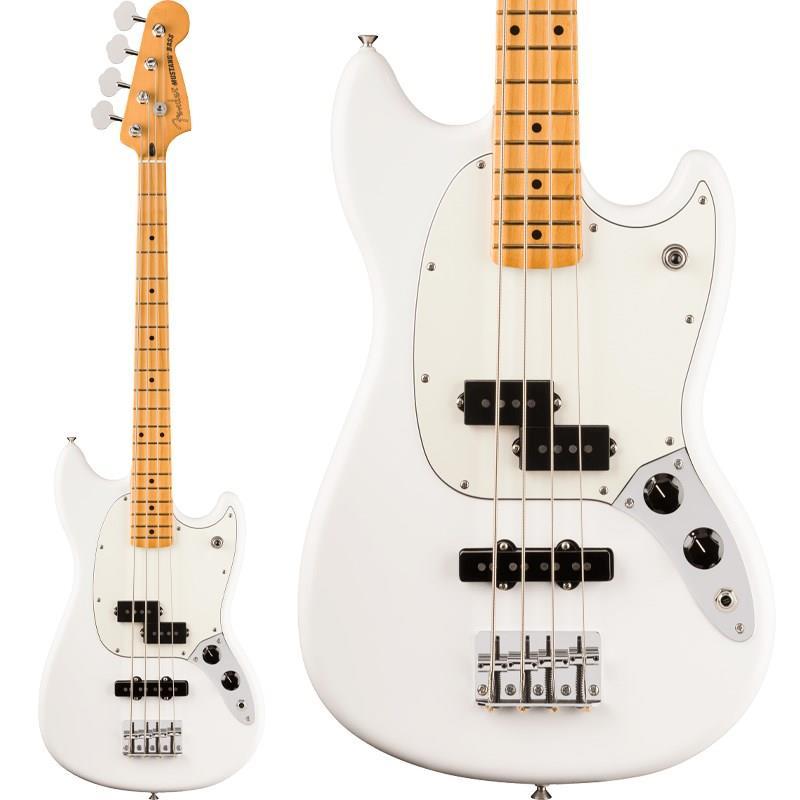 Fender Player II Mustang Bass PJ (Polar White/Maple) 【特価】（B級