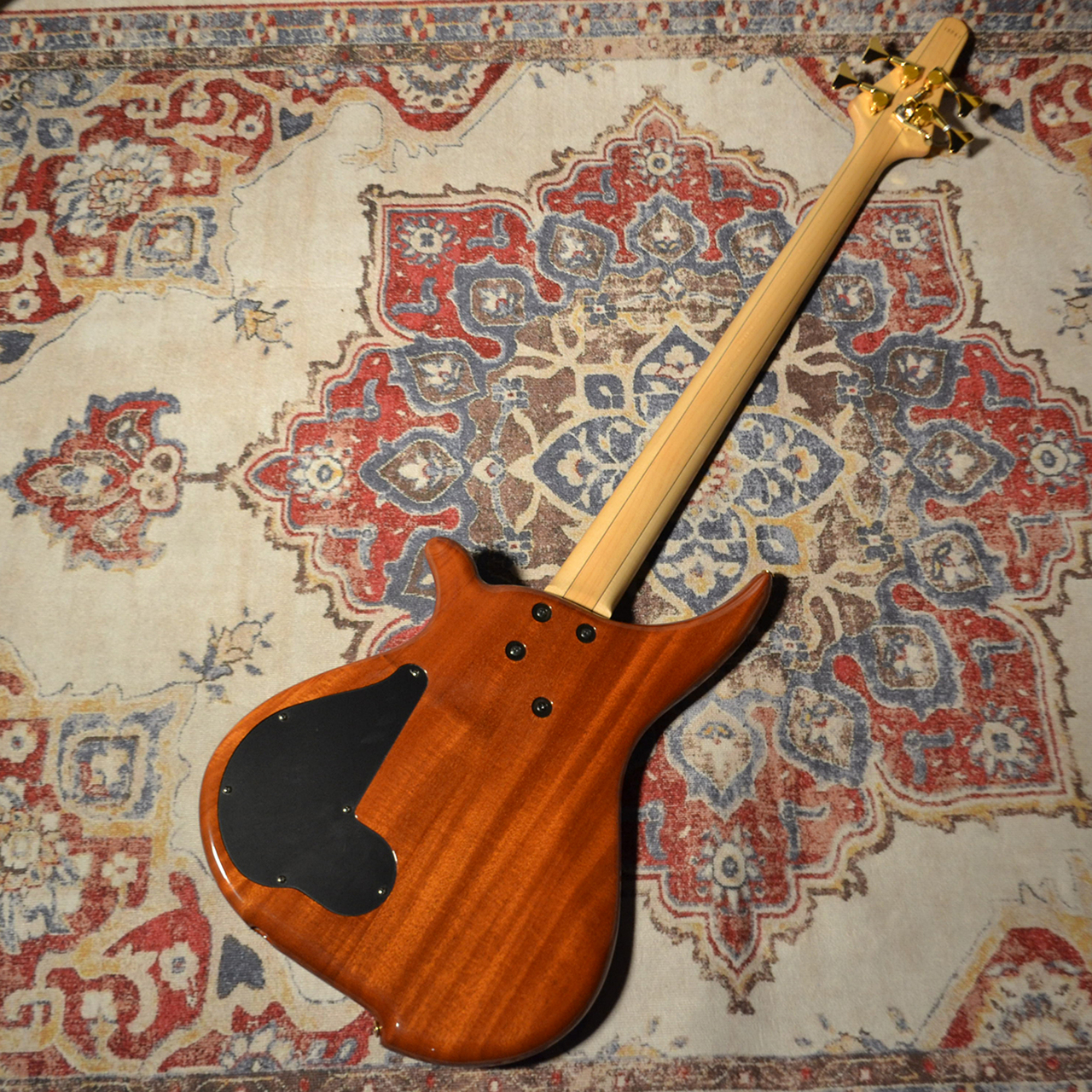 TUNE  TWB-4  4弦フレットレスベース TUNE TWB-4 Custom Buckeye Burl|ドルフィンギターズ