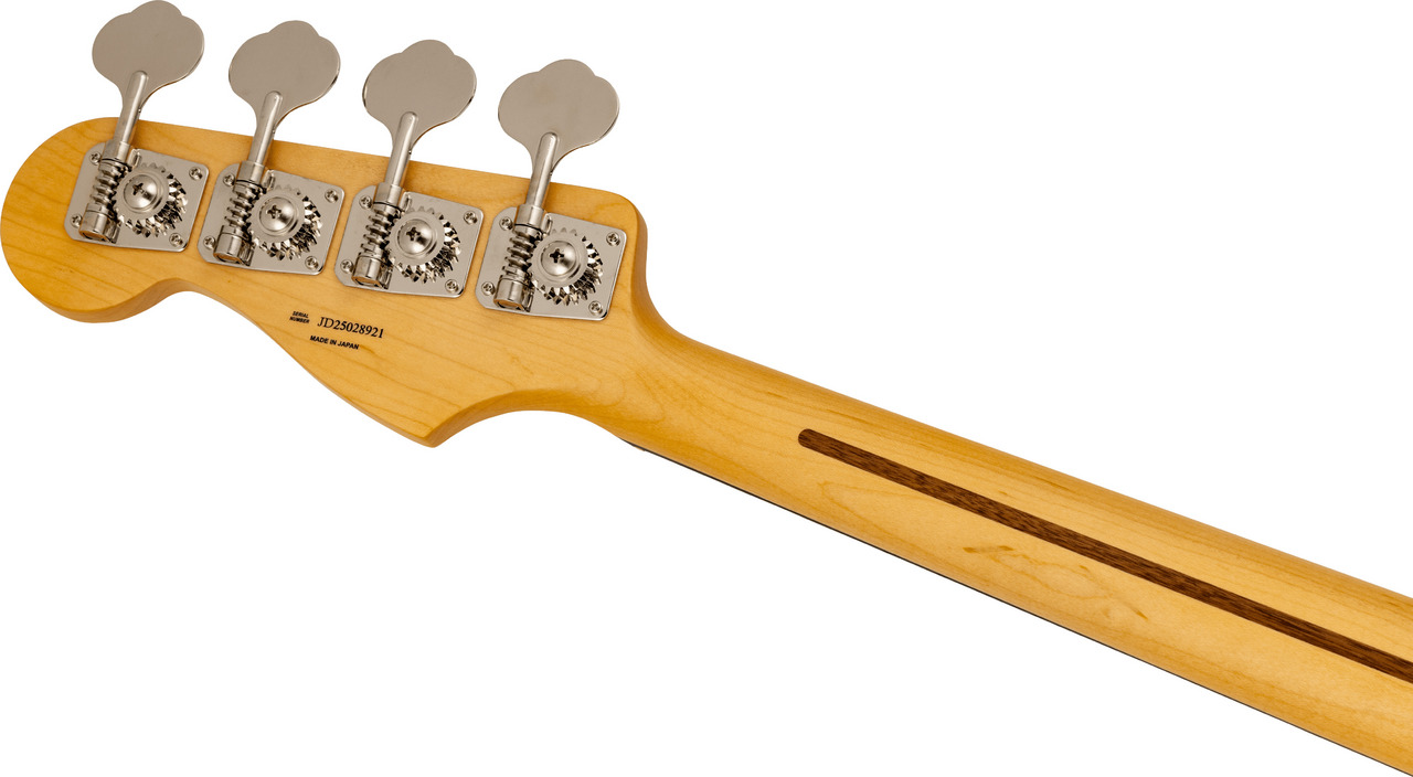 Fender 2026 MIJ HYBRID II JAZZ BASS MISTY SATIN Yellow Mist