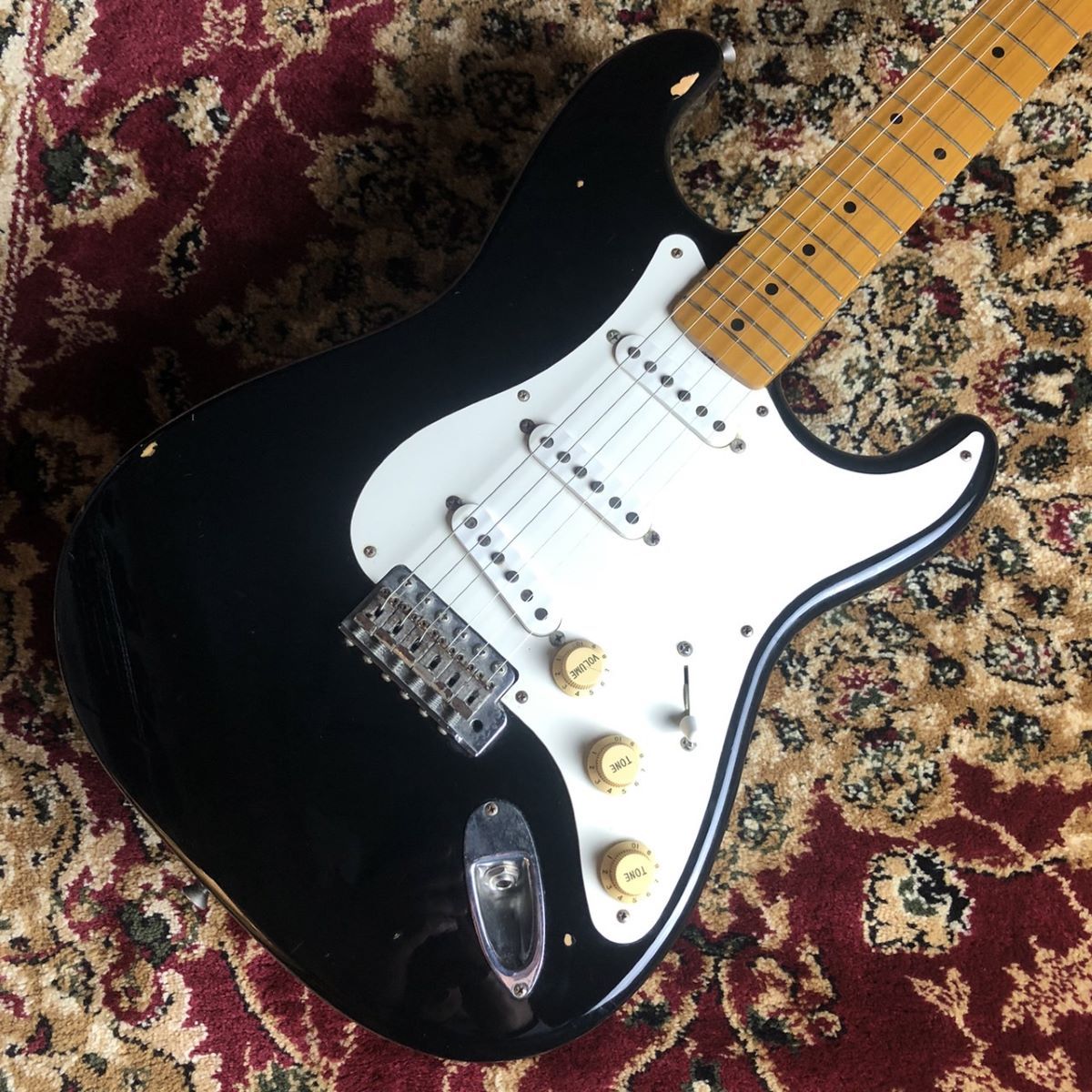 GT]Fender Japan ST57 BLKフェンダー・ジャパン・ストラトキャスター