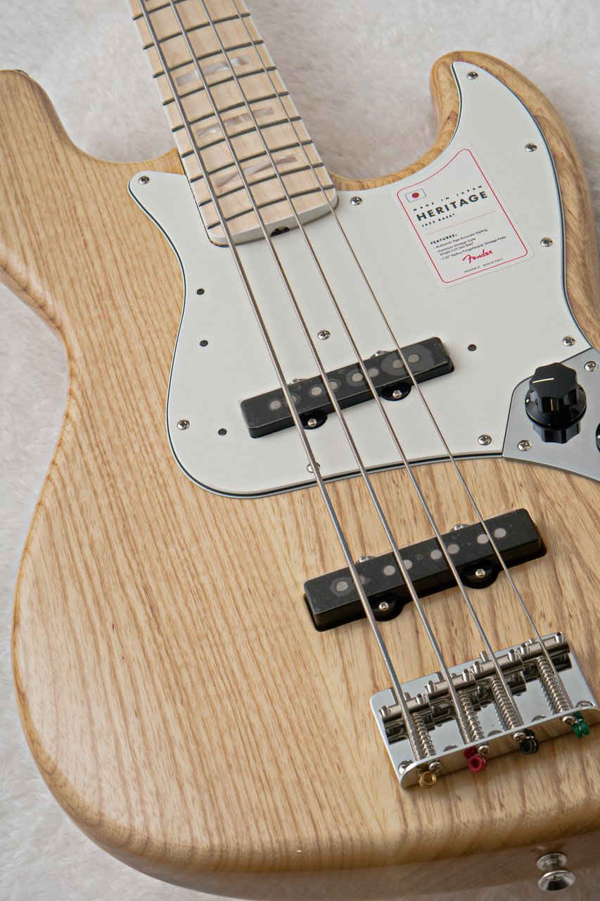 1970年代　日本製　エレキベース Fender Made in Japan Heritage 70s Jazz Bass Natural【軽量個体