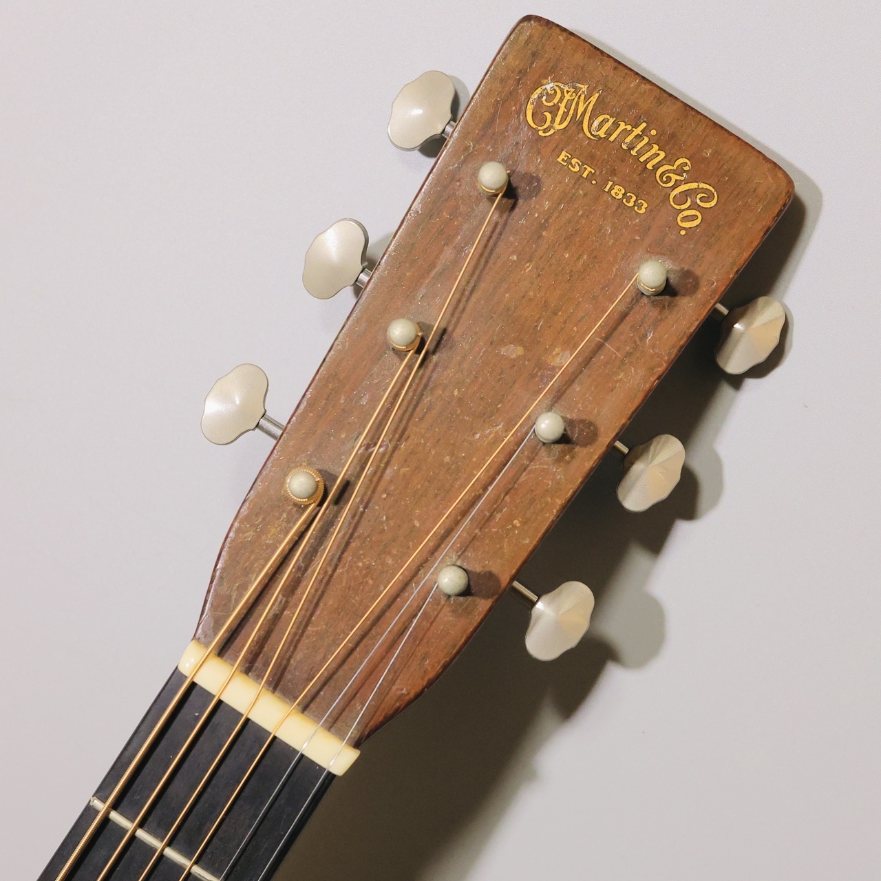 ローズウッド単板削り出しのマーチン Dモデル用ピックガード Martin D-28 '1944【超貴重品!ヴィンテージブラジリアンローズウッド