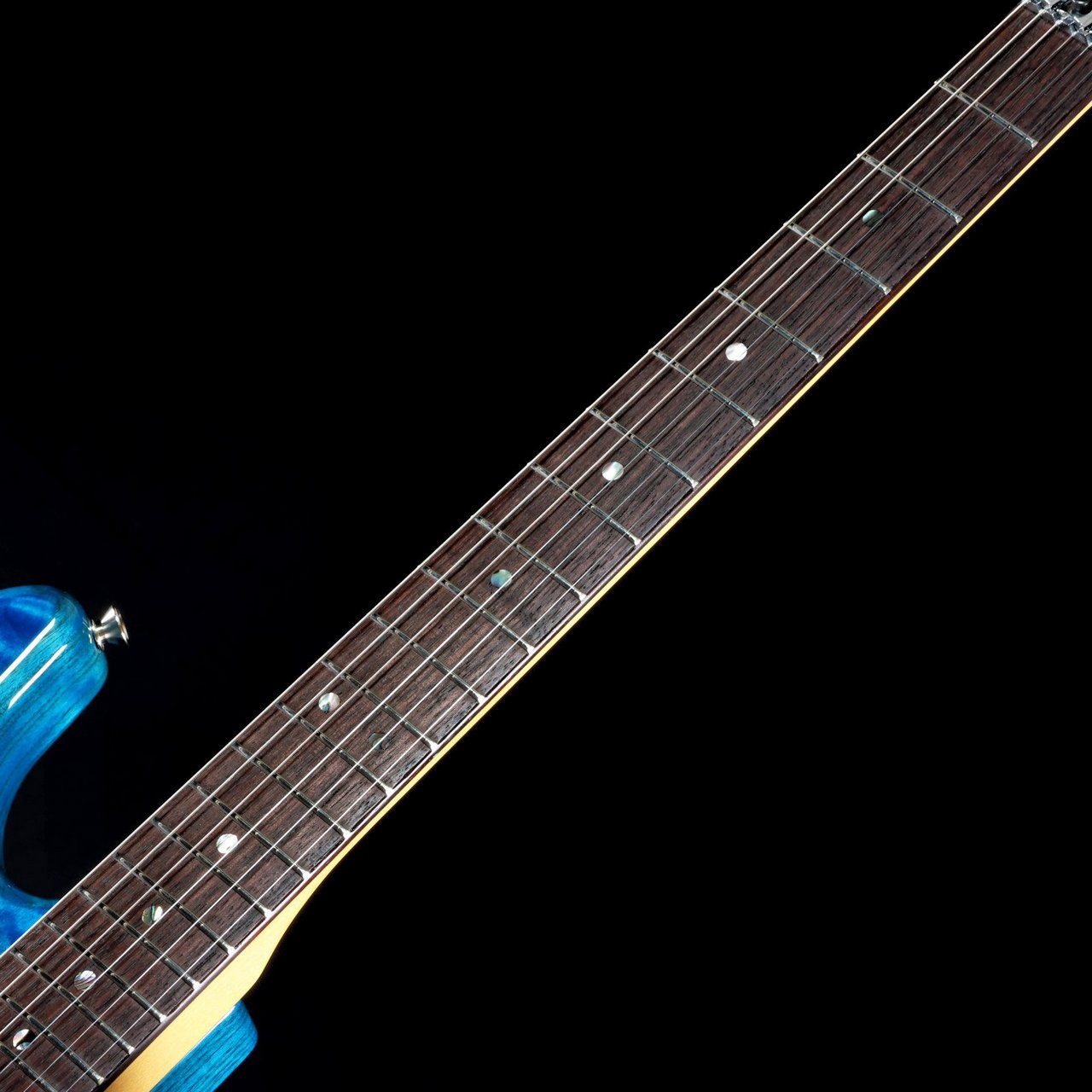 Fender Michiya Haruhata Stratocaster Caribbean Blue Trans