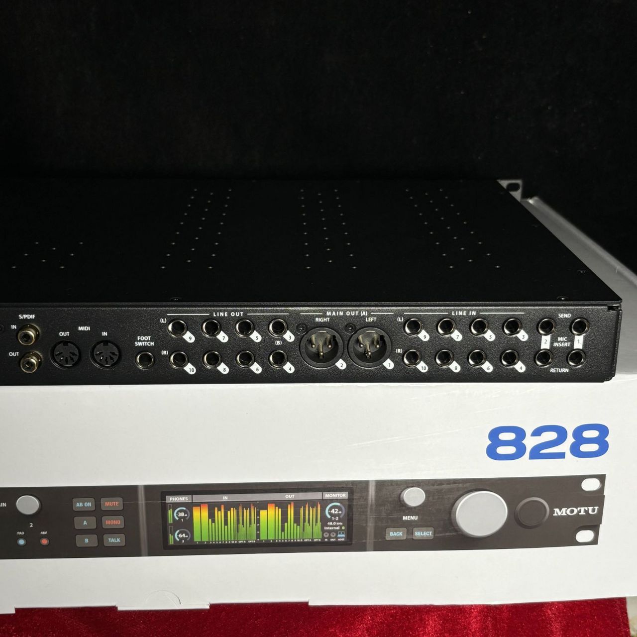 MOTU 828【現物画像】（中古/送料無料）【楽器検索デジマート】