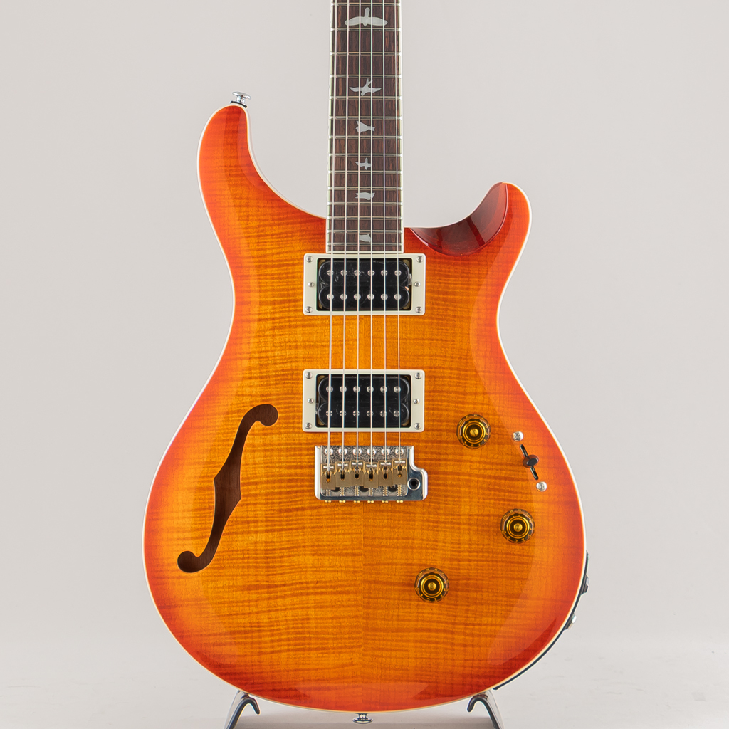 Paul Reed Smith(PRS) SE Custom 24 Semi-Hollow Piezo/Orange Tiger