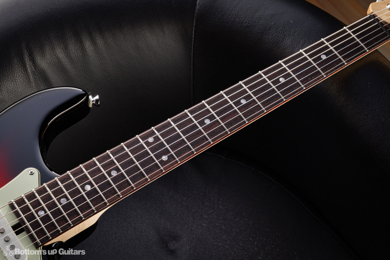 SAITO GUITARS S-622CS Heritage ( 3Tone Burst / Mint Green Guard