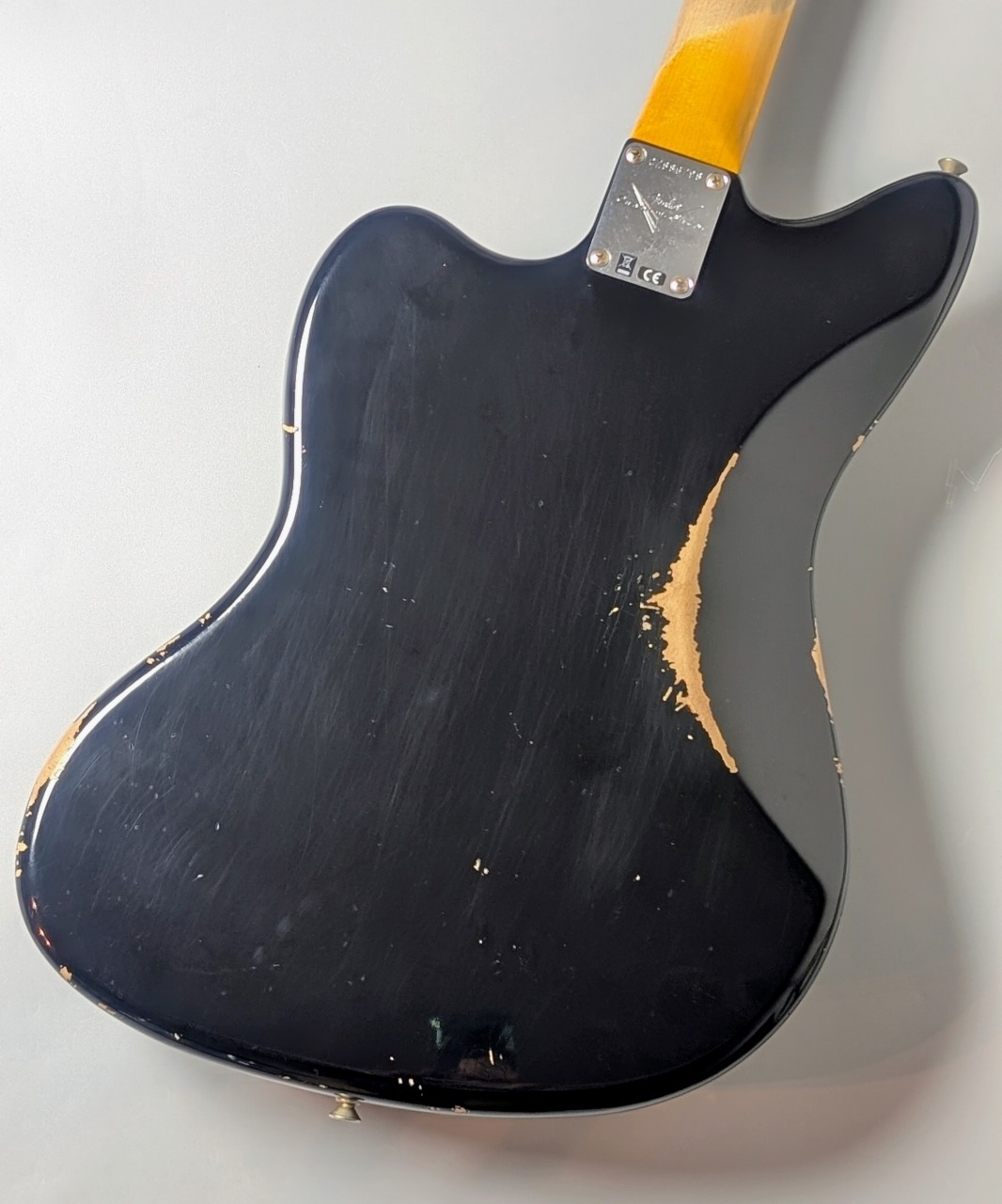 シャシブラック Fender Custom Shop 1963 Jazzmaster Heavy Relic - Black [3.74kg