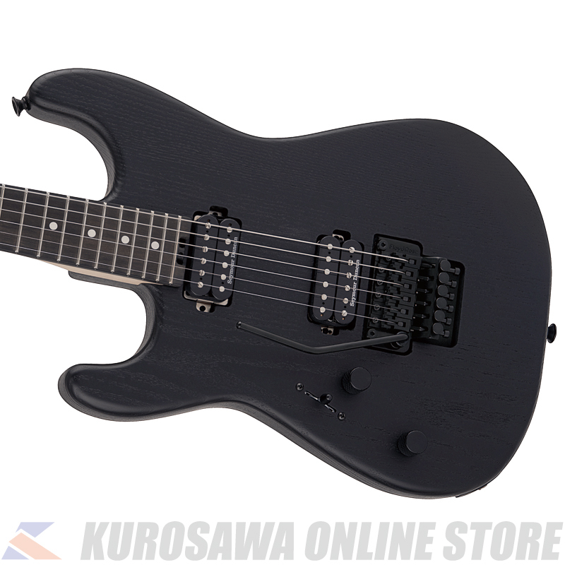 Charvel Pro-Mod San Dimas Style 1 HH FR E Sassafras LH Satin Black