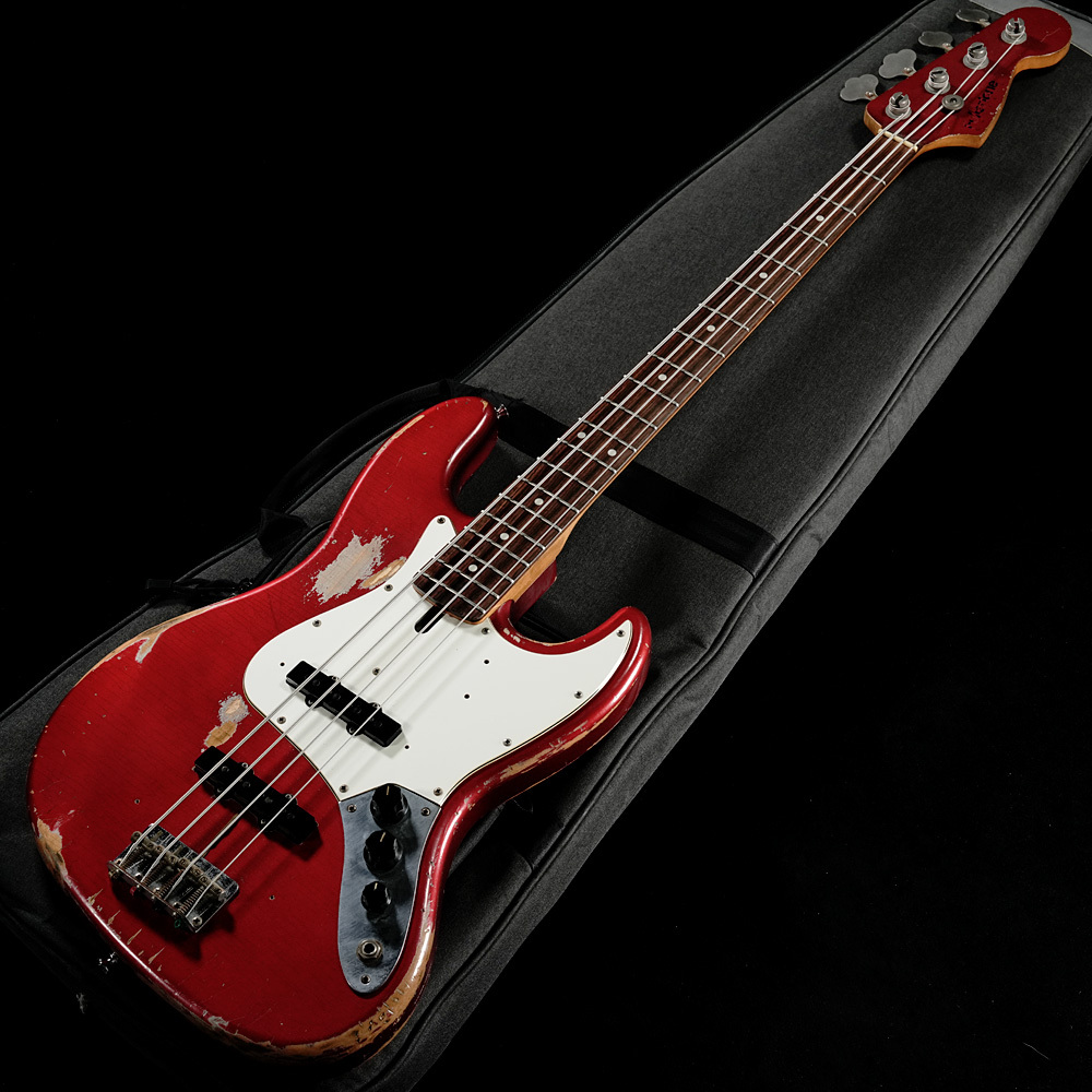 FULLERTONE GUITAR JAY-BEE 60 Heavy Rusted Candy Apple Red MH 【SN