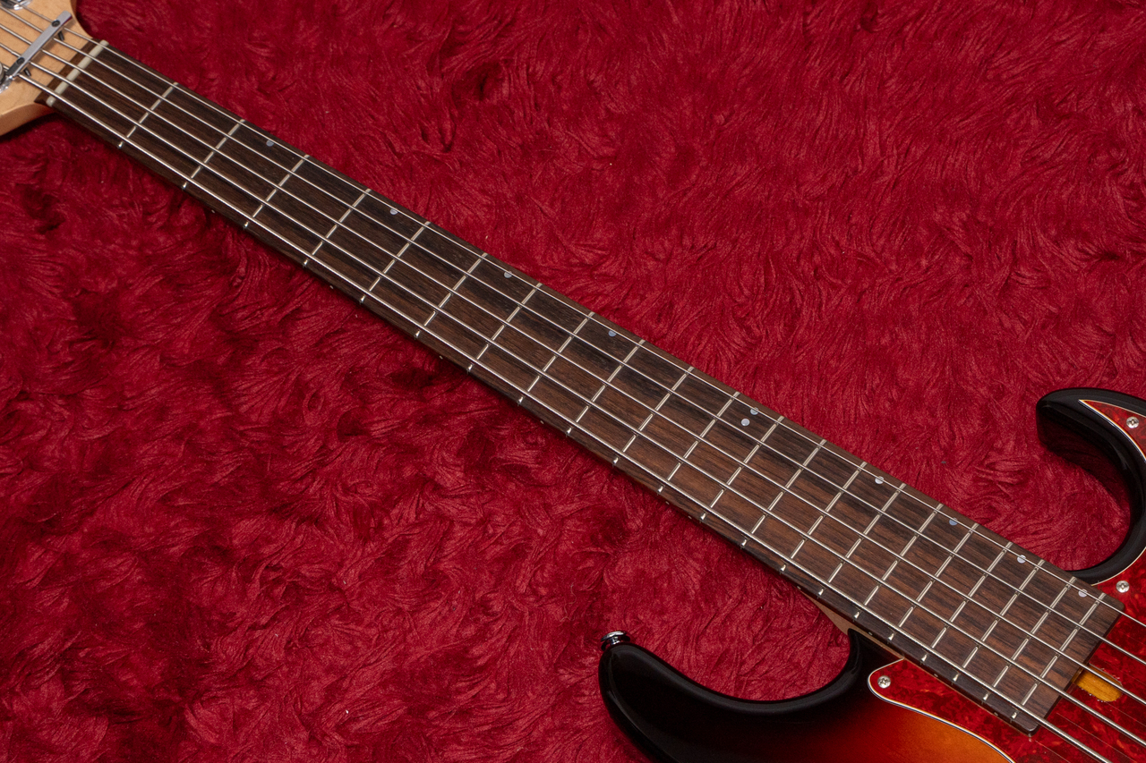 ベース Wood Custom Guitars Vibe-5 19pitch Model Wood Custom Guitars Vibe Standard-5 19Pitch Model - LPB Metallic