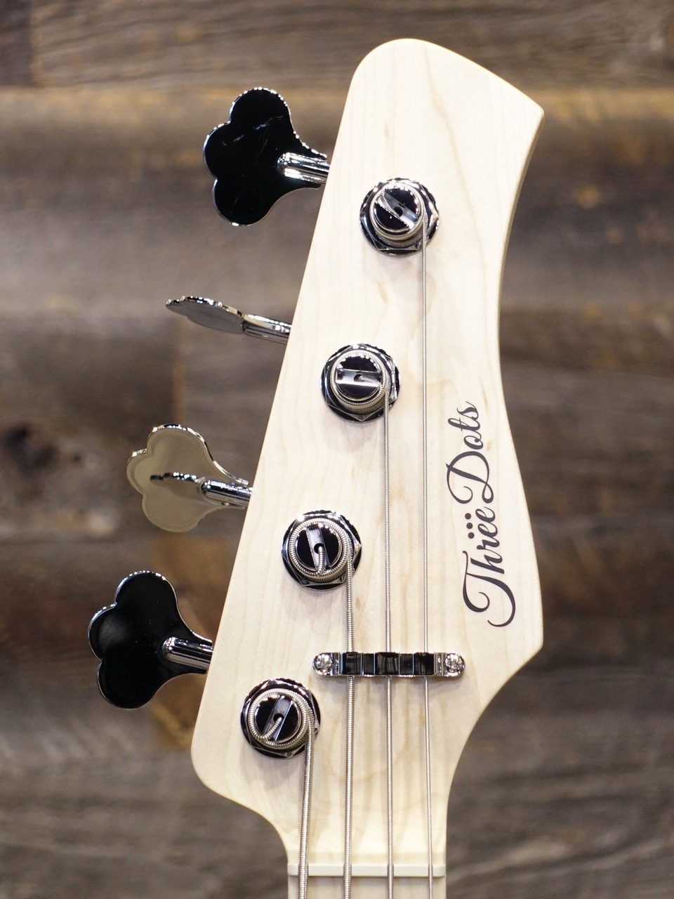 Three Dots Guitars FB Ash Model -Natural- Maple（新品
