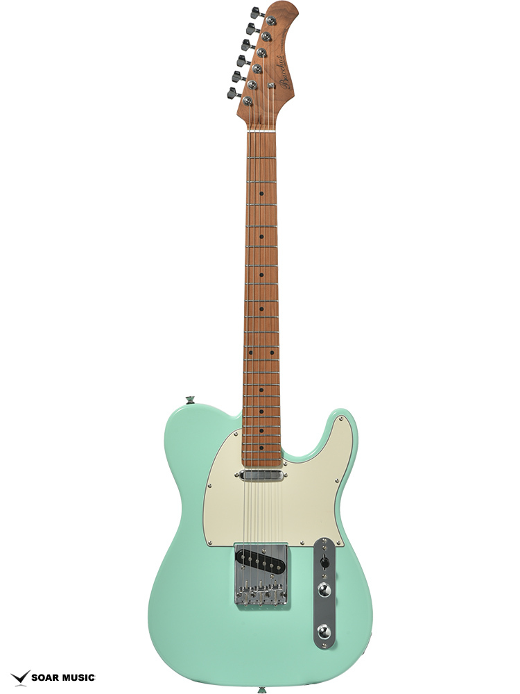 Bacchus テレキャスター BTE-1DX 美品 改造品 GOTOH Bacchus BTE-1DX RSM/M SFB (Sea Foam Blue) ユニバースシリーズ