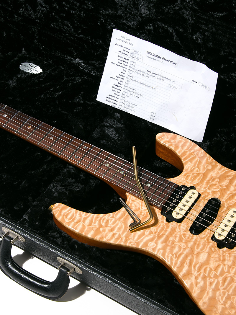 Suhr RUFUZ クローン 【中古】 Suhr Modern Brazilian Rosewood(BZF) Natural 2009（中古）【楽器検索