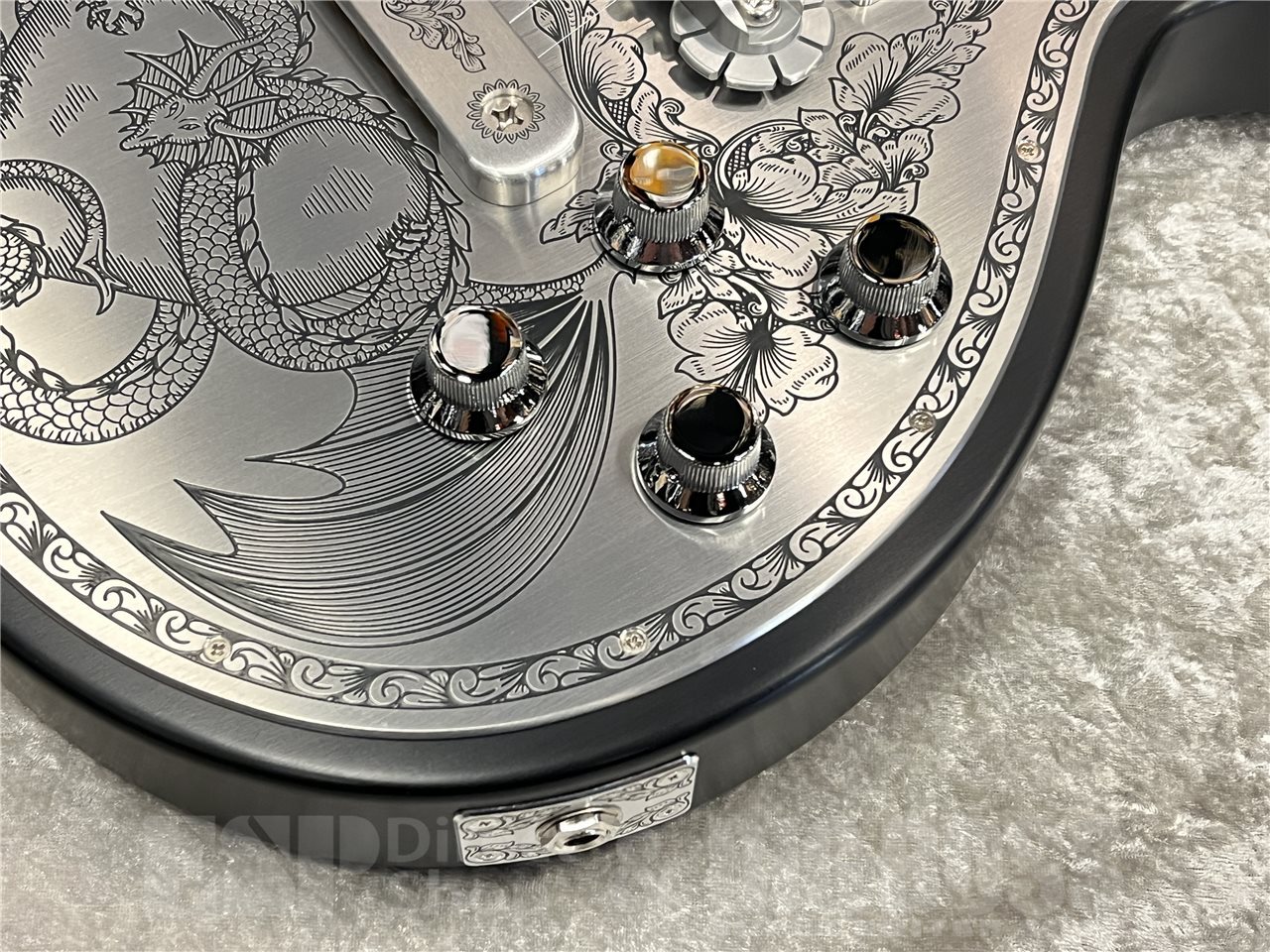 Zemaitis MFG-AC-24 Dragon & Heart【Black】（新品/送料無料）【楽器