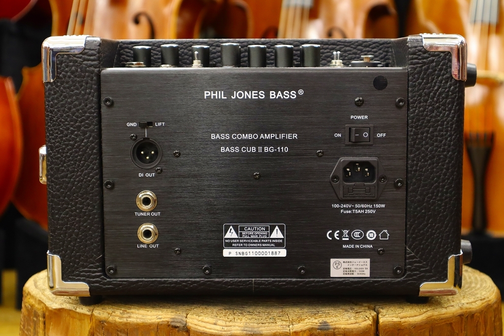 Phil Jones Bass Bass Cub2 BG-110【Black】【コントラバス本店 ...