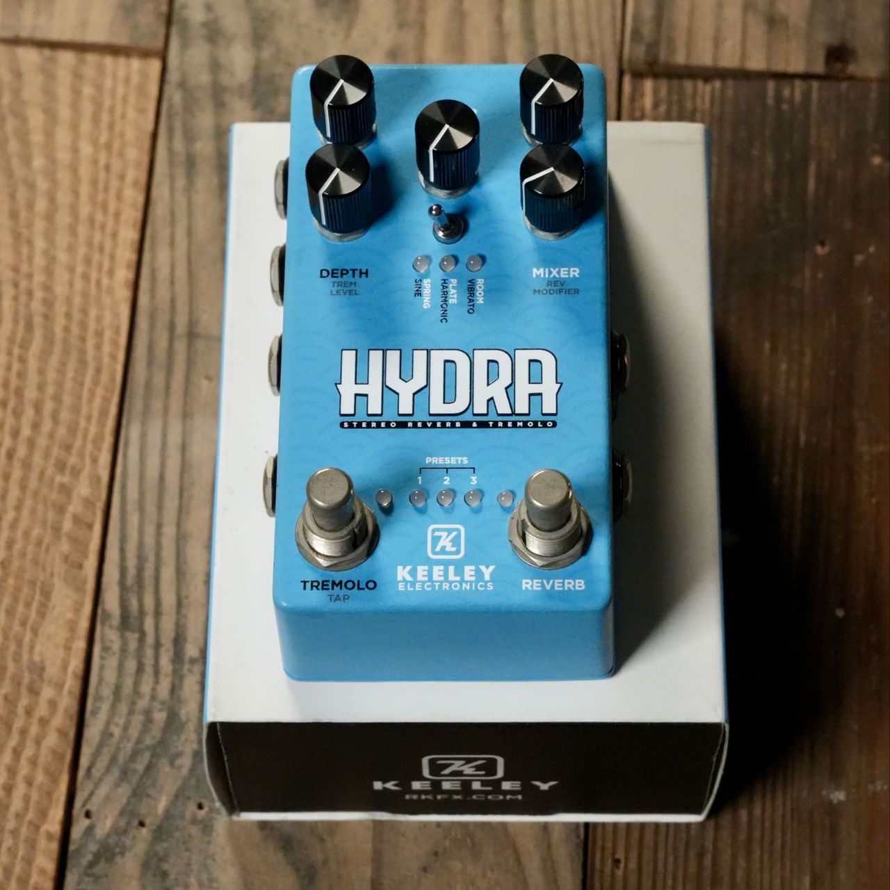 新品 未使用 Keeley Electronics HYDRA HALO HYDRA ECCOS 2K24 Purple - Keeley Electronics Guitar Effects