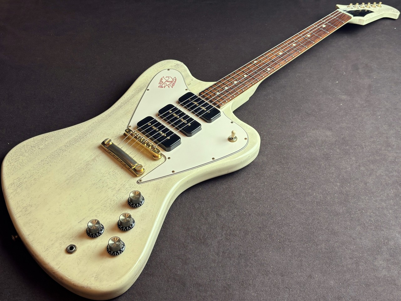 予約　　　ファイヤーバード ノンリバースTV WHITE Gibson Custom Shop Non-Reverse Firebird TV White（中古）【楽器検索