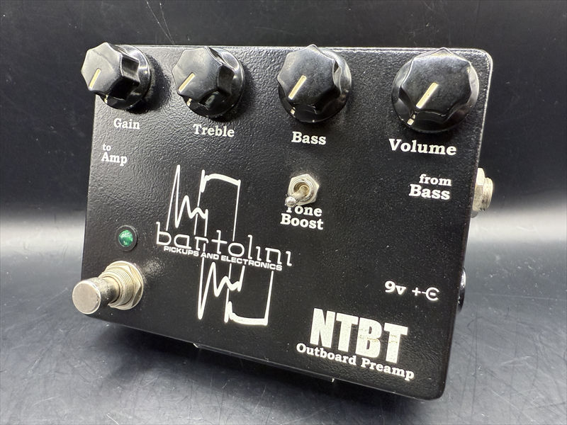 Bartolini NTBT Outboard Pre amp ベースプリアンプ Shift LineFlex Tube Bass Preamplifier《ベース用プリアンプ