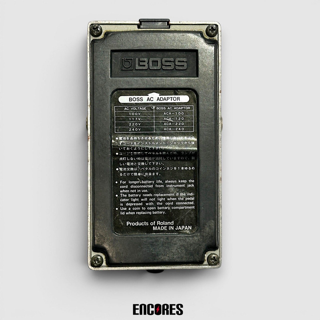 BOSS BOSS MADE IN JAPAN 1982年製 ACA仕様 OC-2 Octaver（中古