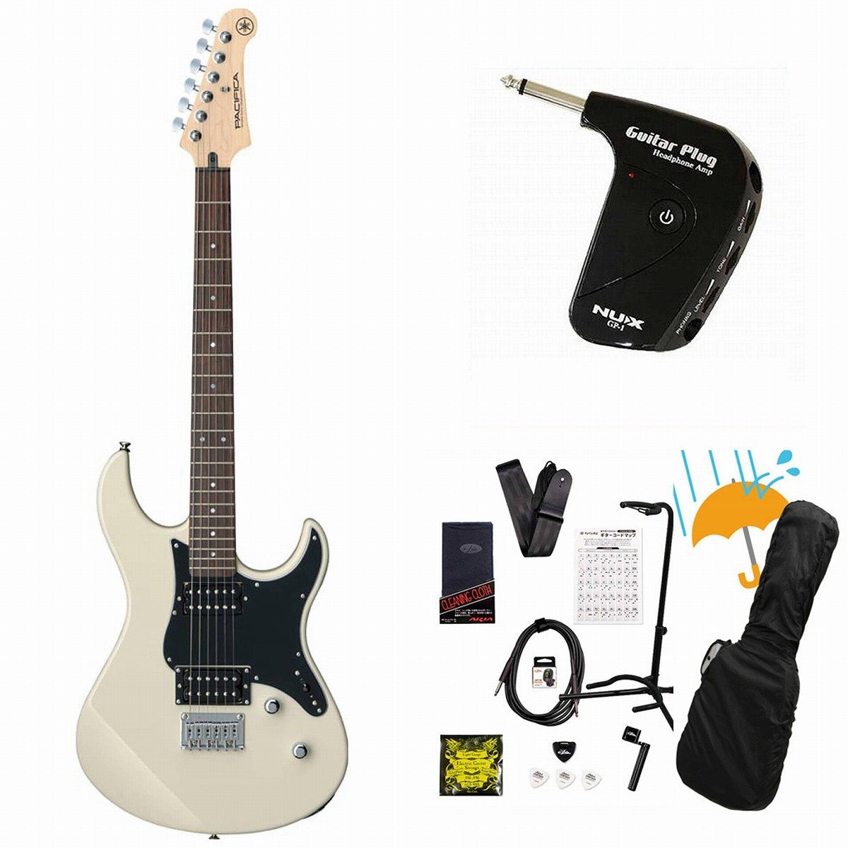 YAMAHA Pacifica 120H VW （ヴィンテージホワイト） エレキギター PAC120H PAC-120H 入門 初心者  GP-1アンプ付属エ（新品/送料無料）【楽器検索デジマート】