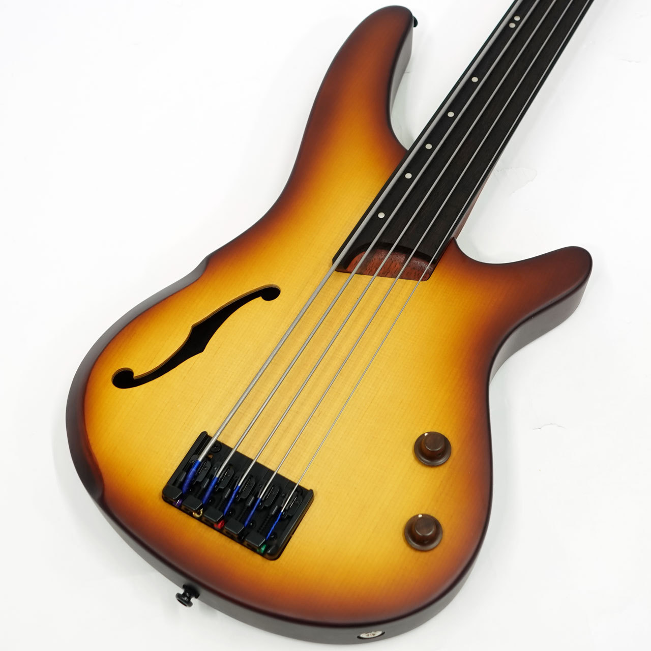 美品 Ibanez SRH-505F フレットレスアクティブベース 5弦ベース Ibanez SRH505F / Natural Browned Burst Flat < Used / 中古品