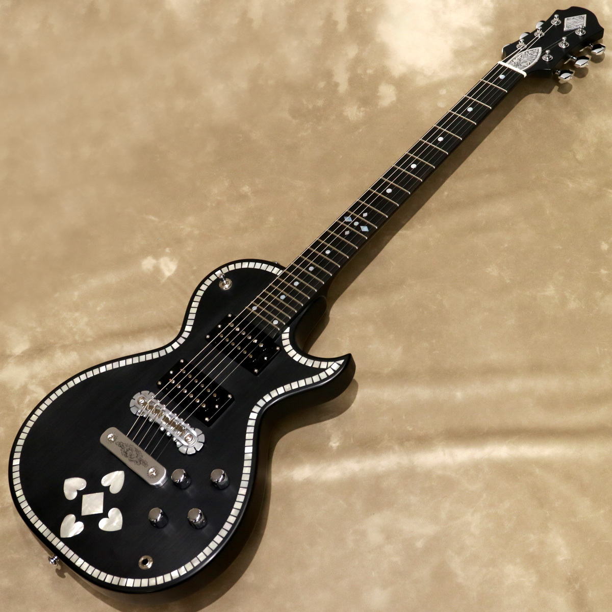 Zemaitis IFG-AC-24 Heart, Black（新品/送料無料）【楽器検索デジマート】