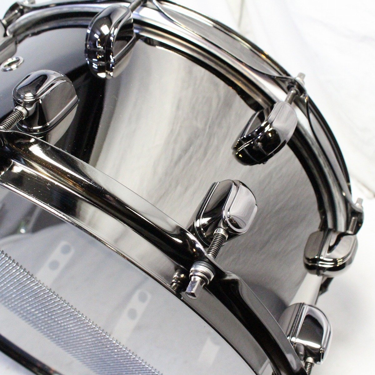 Tama S.L.P. LBR1465 Black Brass 14x6.5 スネアドラム ソフトケース 