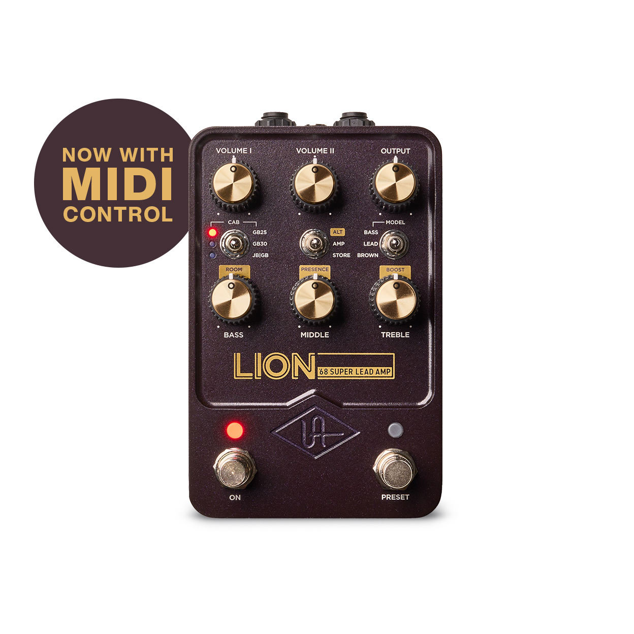 LION 68 Super Lead Amp ギターエフェクター Universal Audio UAFX Lion '68 Super Lead Amp コンパクト