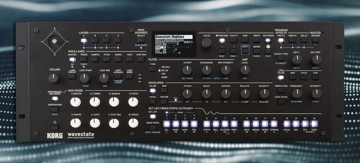 KORG wavestate module (WAVESTATE-M) WAVE SEQUENCING SYNTHESIZER
