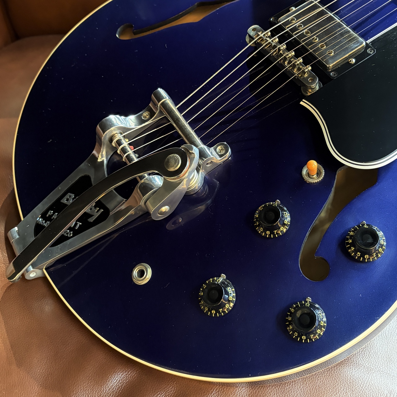 Gibson Custom Shop 【蒼いセミアコ】1959 ES-335 Reissue w/Bigsby