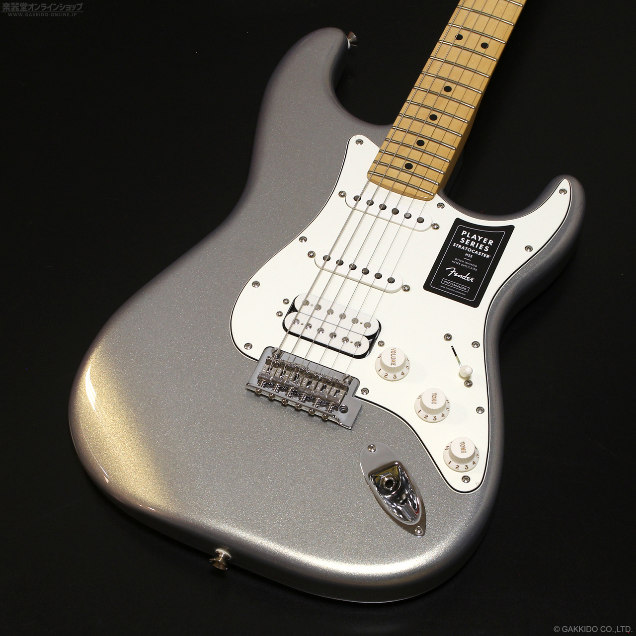 Fender Player Stratocaster HSS [Silver]（新品/送料無料）【楽器検索 