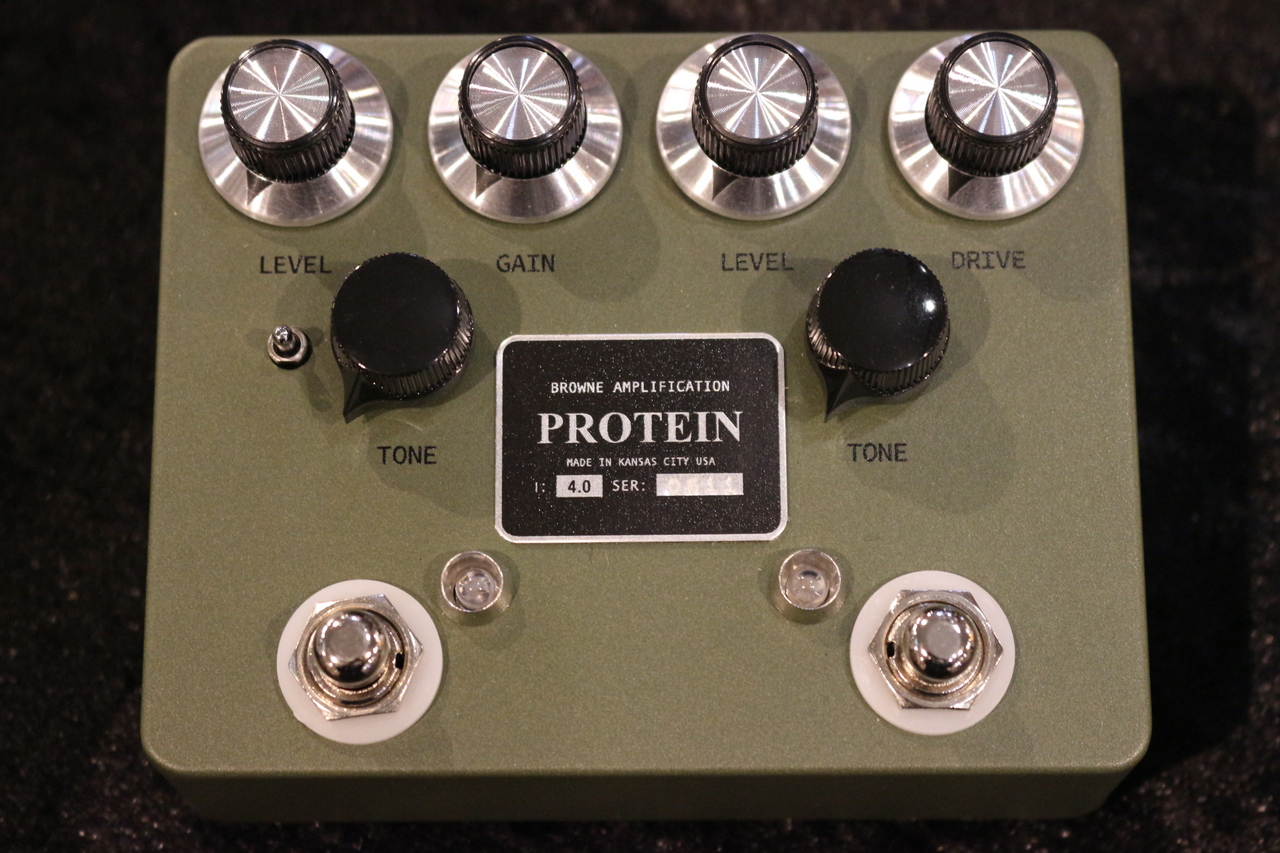 BROWNE AMPLIFICATION Protein V4 Green /Dual Overdrive【ODR