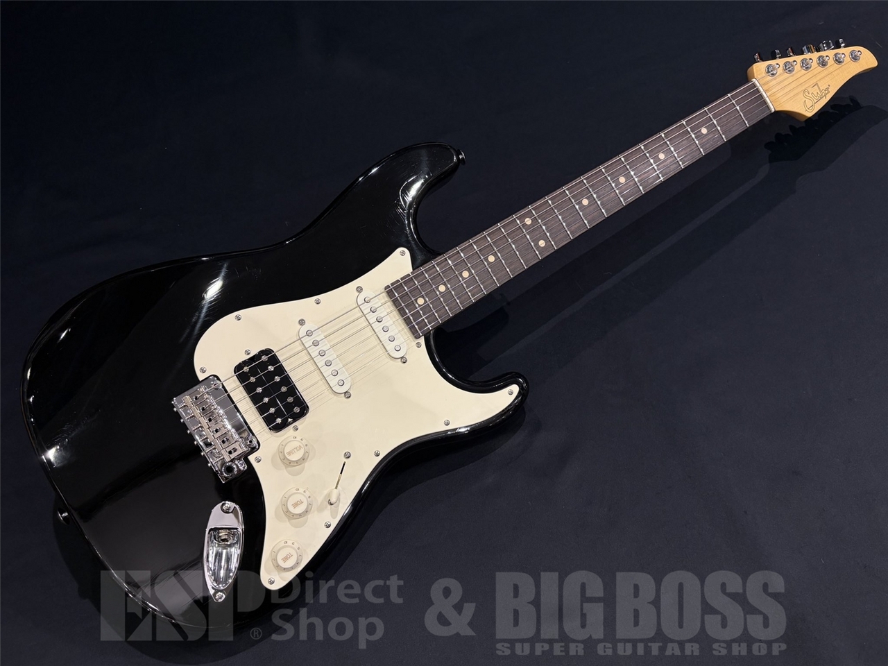 Suhr Classic S エレキギター ブラック HSS Suhr Classic S Antique / Black/R HSS（新品/送料無料）【楽器検索
