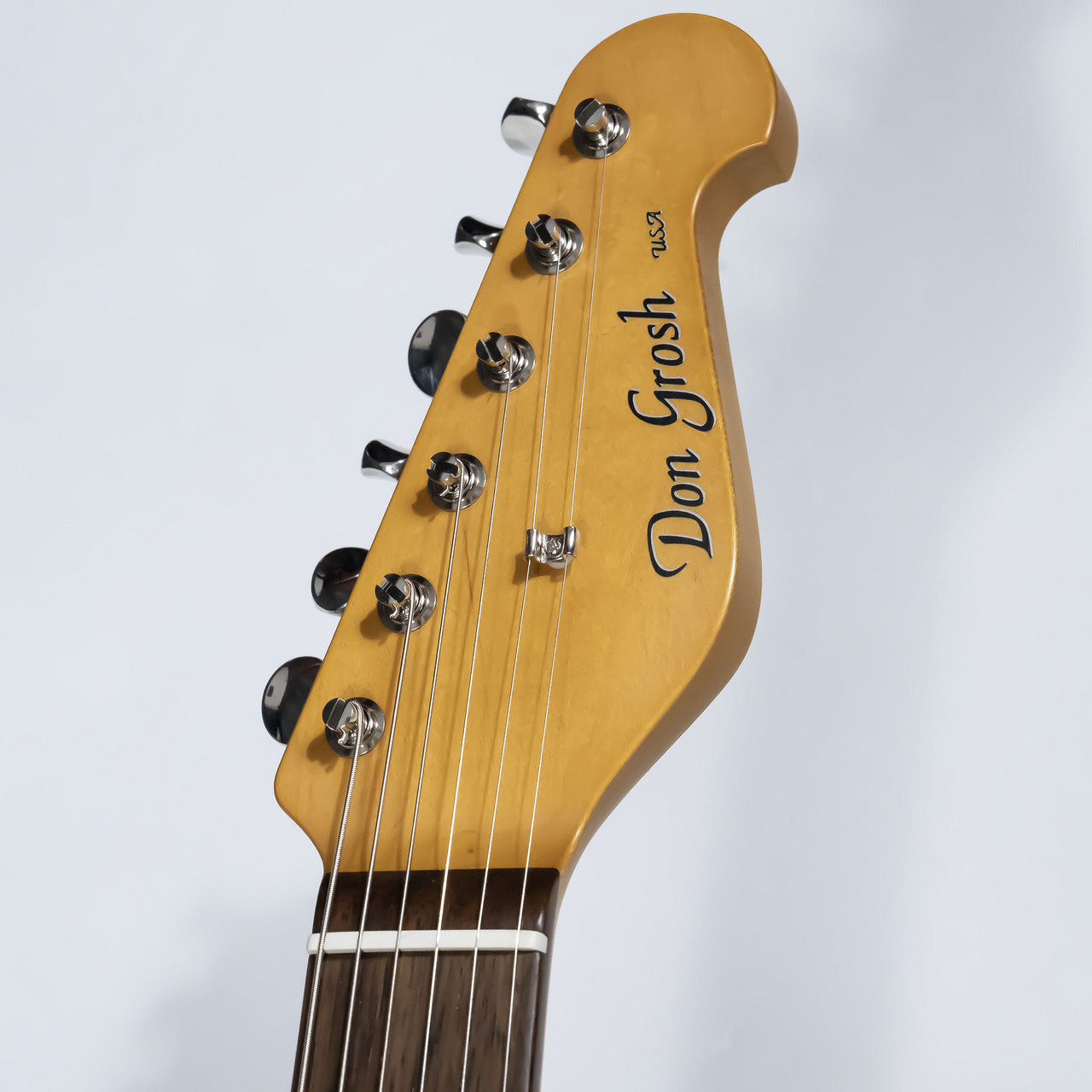 クラシック DON CHETO Don Grosh Retro Classic SSH ALDER/R Black【ドングロッシュ