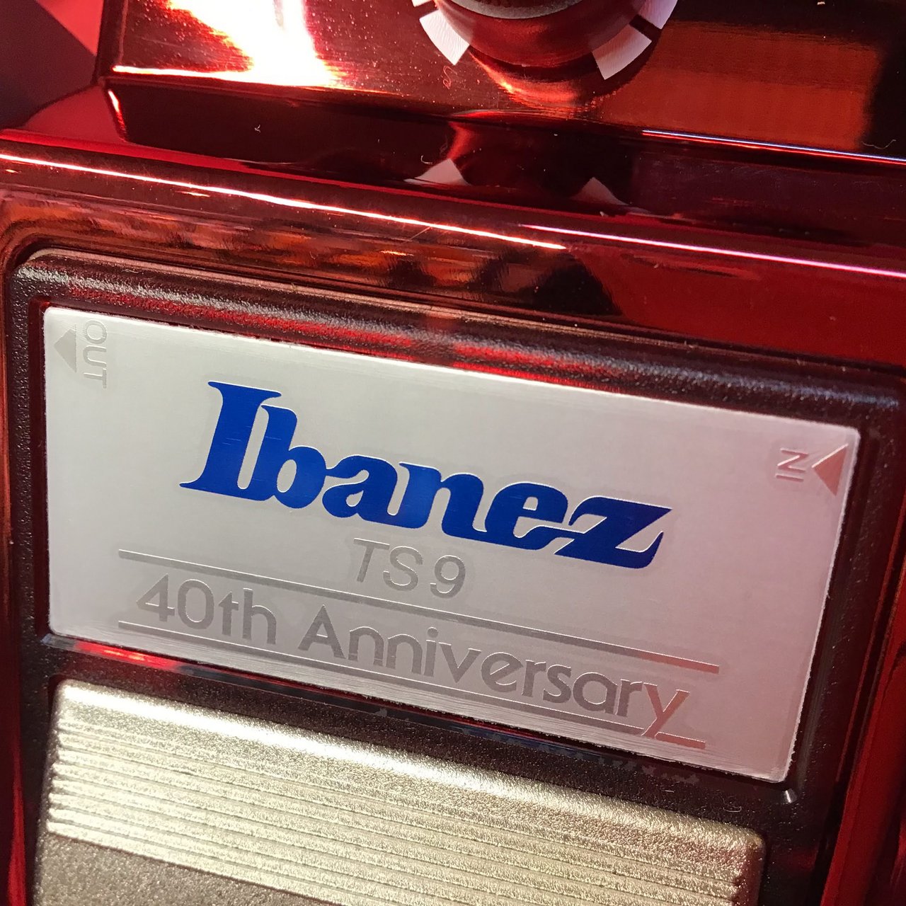 Ibanez TS9 40th Anniversary Ruby Finish Limited Edition（新品 
