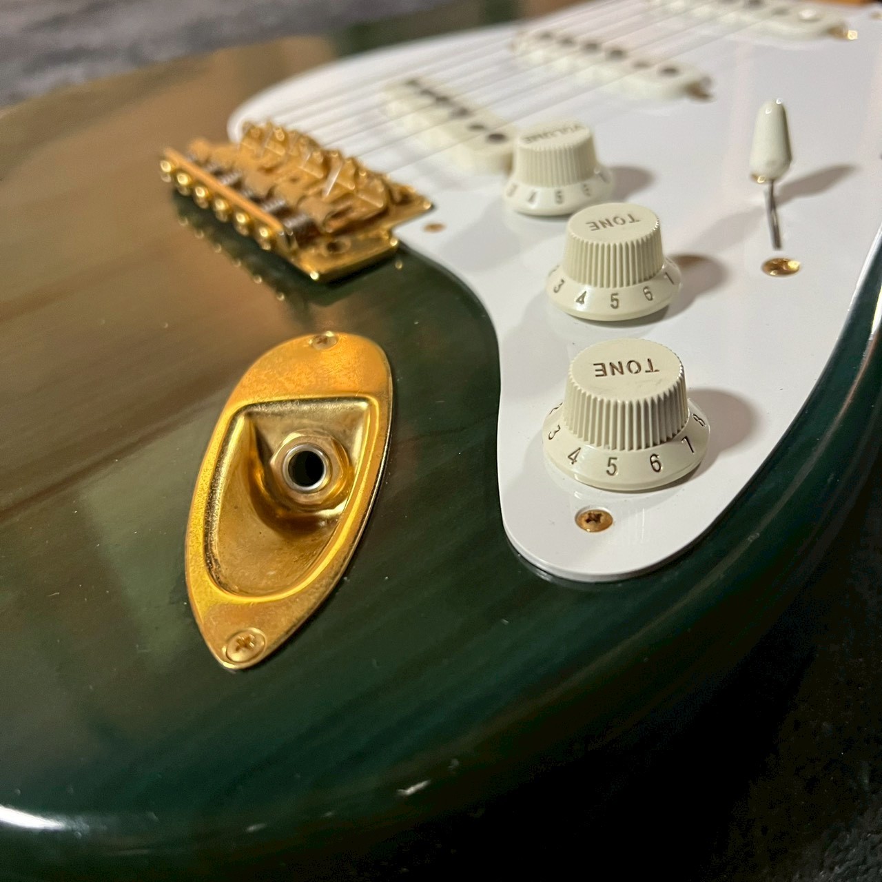 Fender Japan ST57G-65 See-Through Green Oシリアル 93-94年製 【3.6