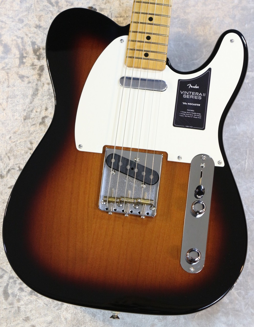 Fender Vintera II 50s Nocaster 2-Color Sunburst #MX23042053【3.74