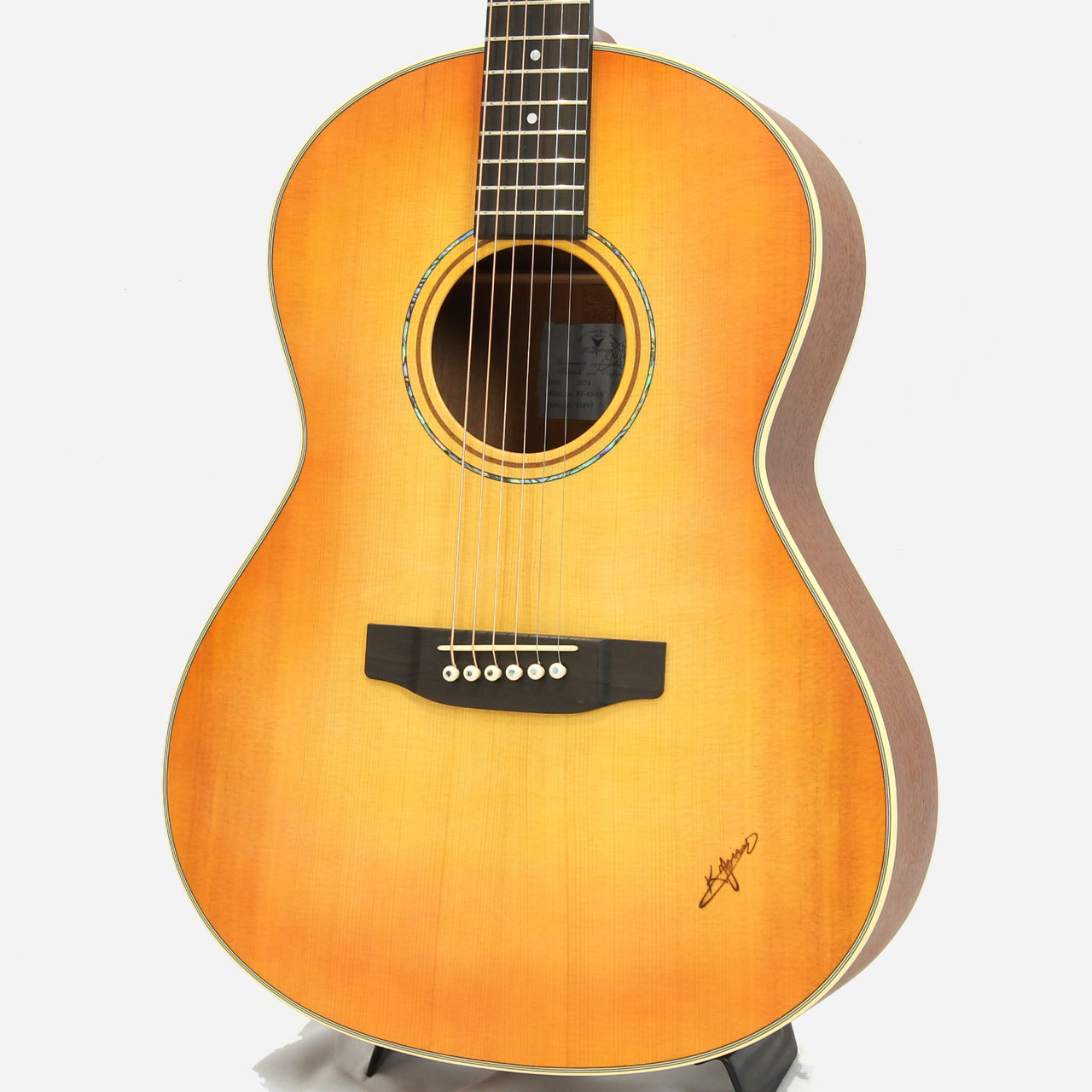 075】K.YAIRI アコースティックギター RF-65RB ヤイリギター