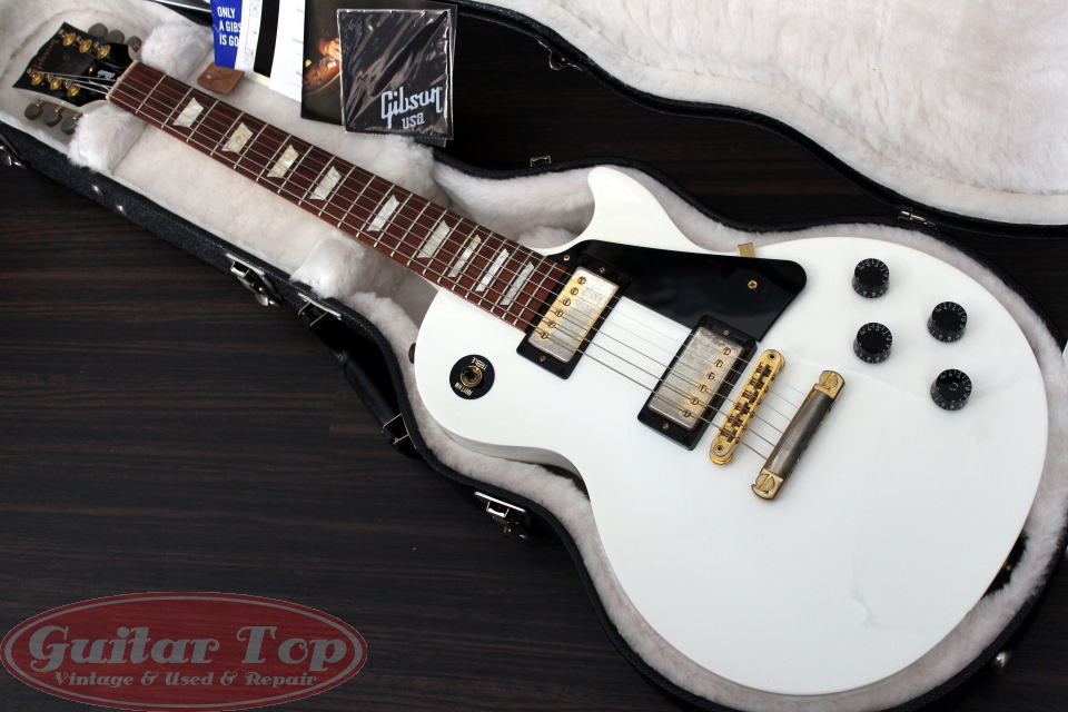 Gibson Les Paul Studio Gold Hardware Alpen White '17（中古）【楽器
