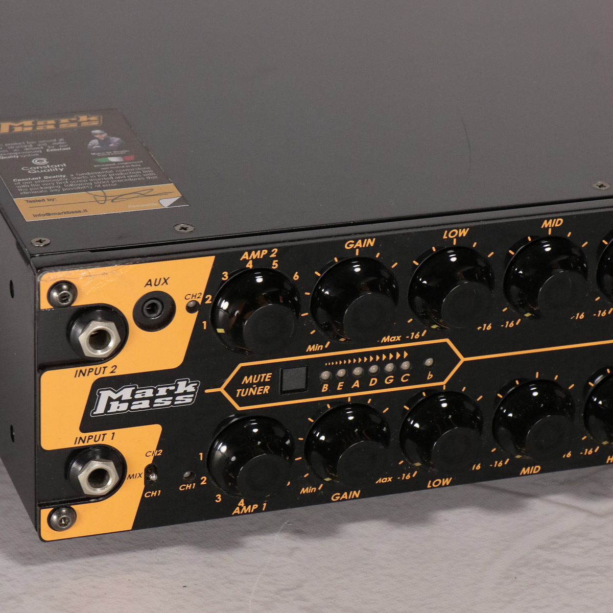 Markbass Markbass EVO1 ベースアンプヘッド 【SN E8000151】 【名古屋