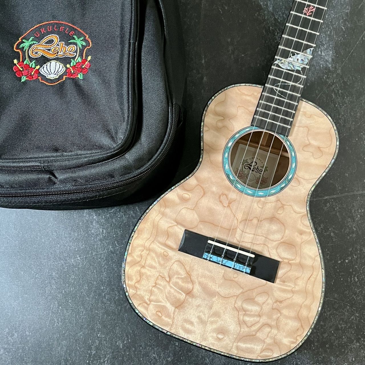 Leho LHUT-ASQM-LMT ウクレレ／テナー【オリジナル撮影画像】