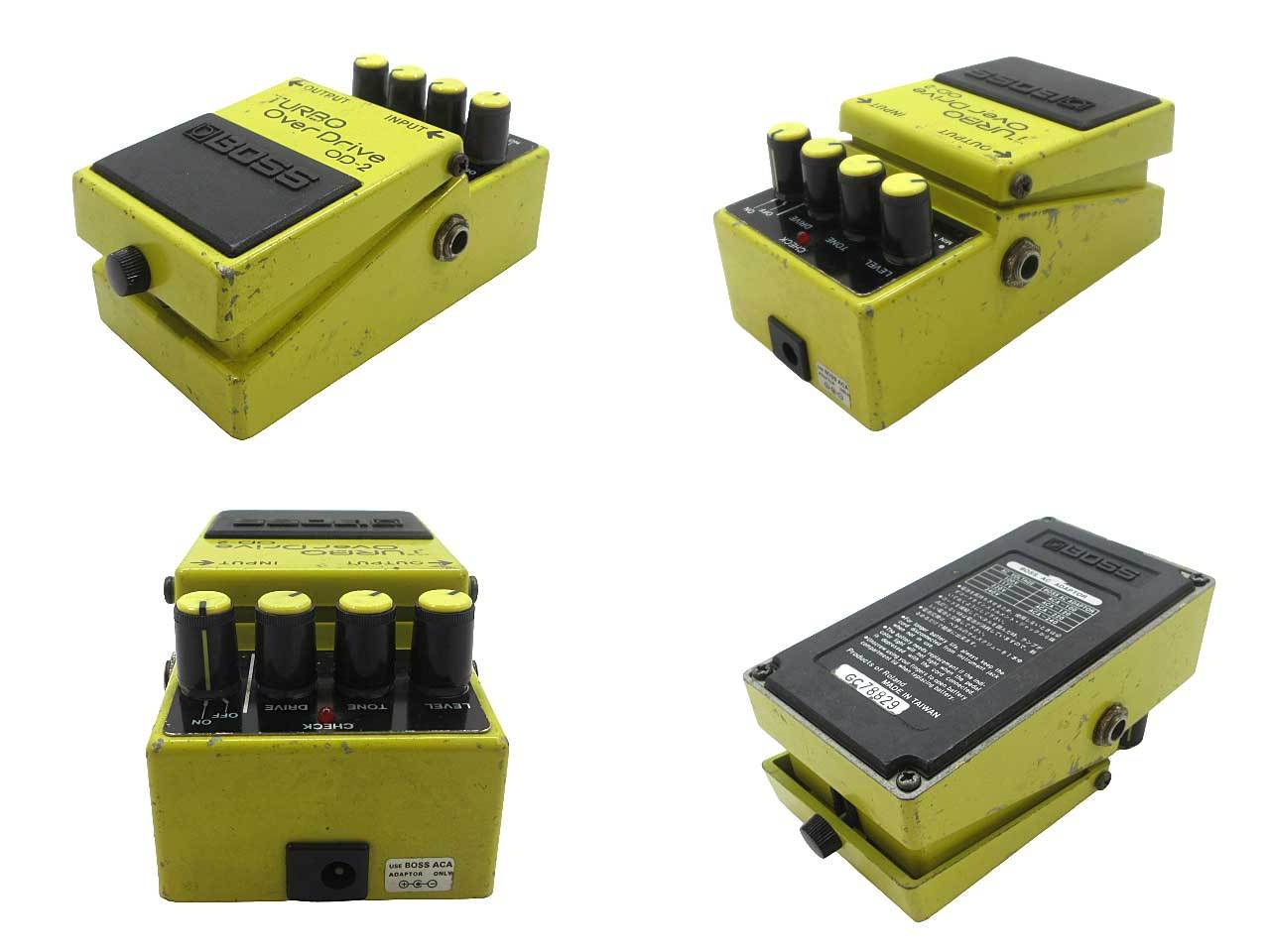 BOSS OD-2 TURBO Over Drive ACA 1991年製 ボス オーバードライブ