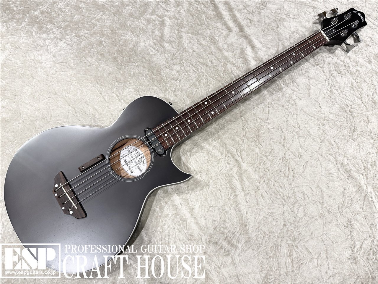 GrassRoots G-AC-BASS / See Thru Black Satin（新品/送料無料）【楽器