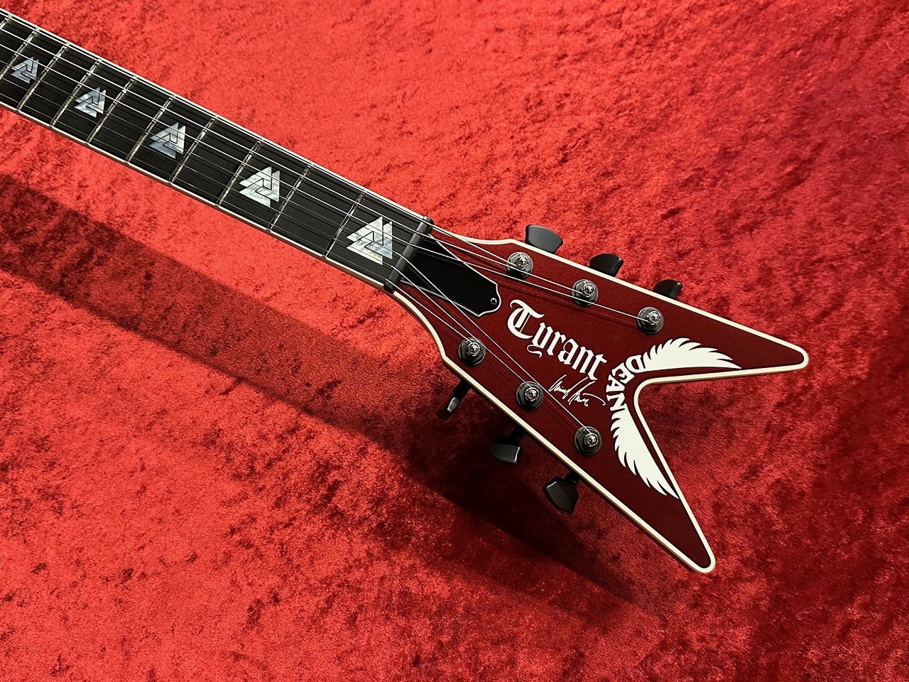 Dean Guitars マイケルアモットモデル DEAN USA Michael Amott Tyrant Burgundy/White 【Michael Amott