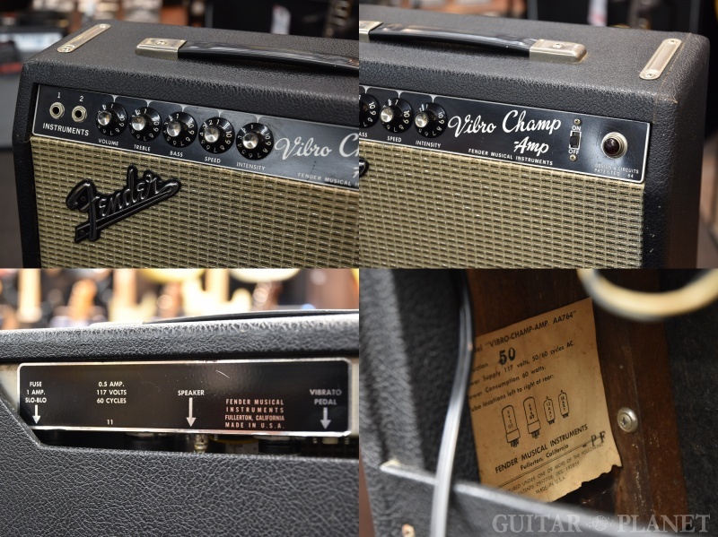 Fender 1966 Vibro Champ Blackface Vintage!!（ビンテージ）【楽器