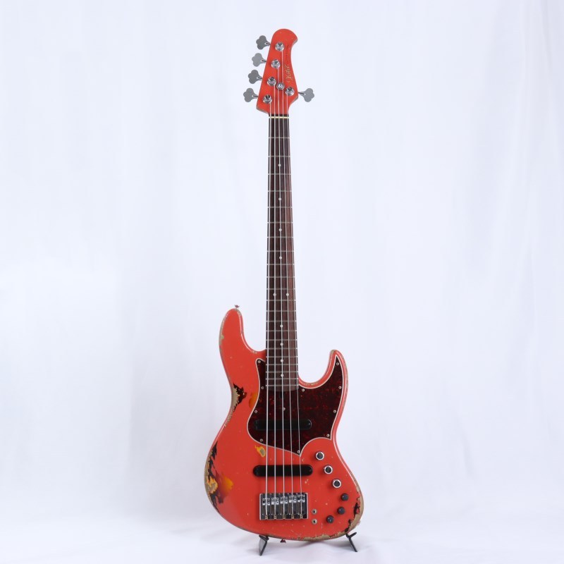 Xotic XJ-1T 5st Multi-layer Heavy Aged/Fiesta Red Over 3 Tone 