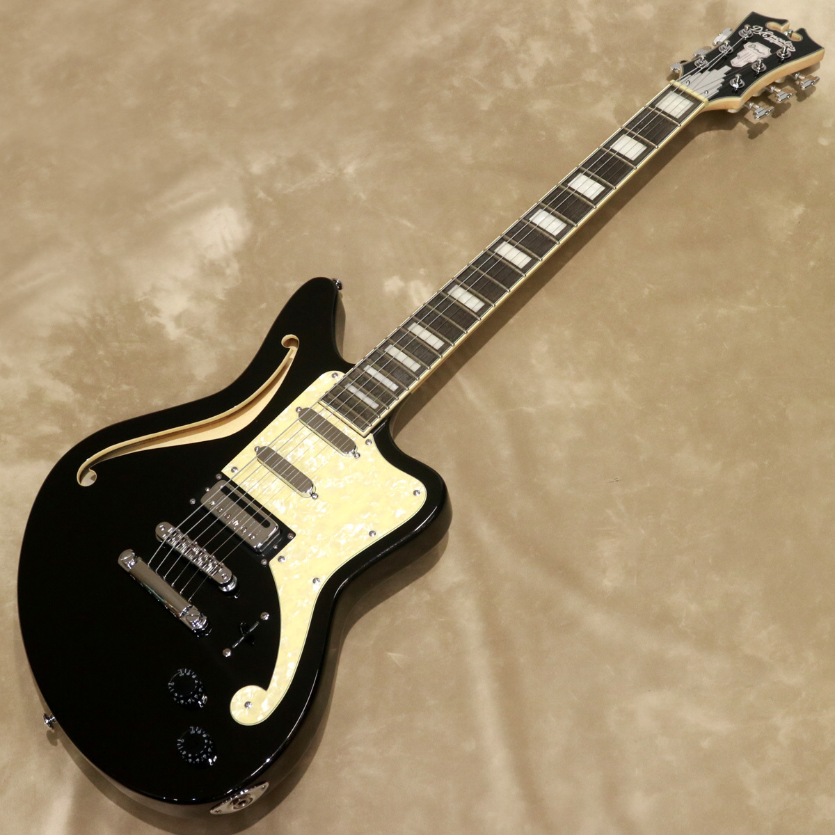 D'Angelico Premier Series Premier Bedford SH Black Flake（新品