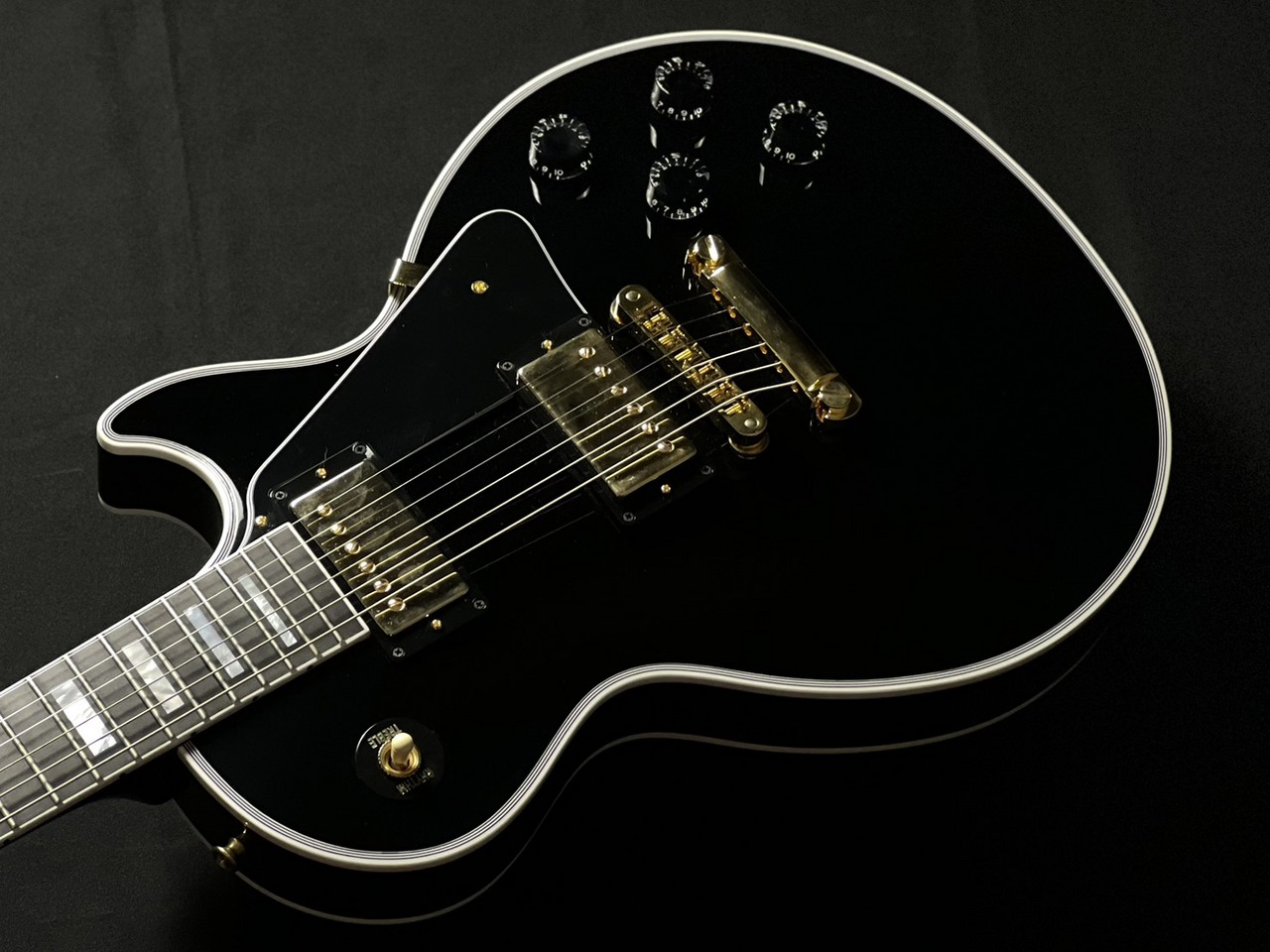 Gibson Les Paul Custom w/ Ebony Fingerboard Gloss Ebony【S/N
