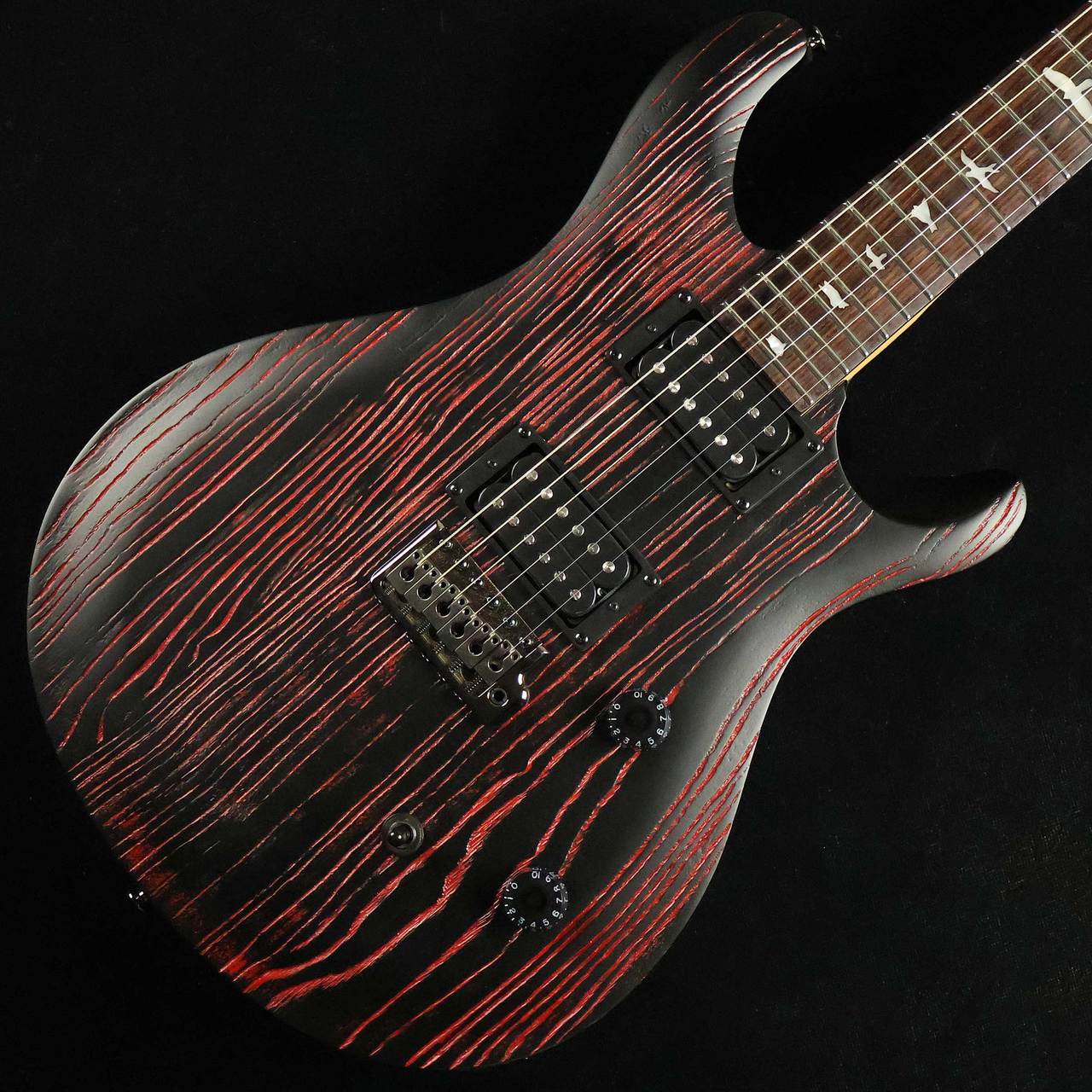 Paul Reed Smith(PRS) SE Swanp Ash CE24 Sandblasted Red S/N