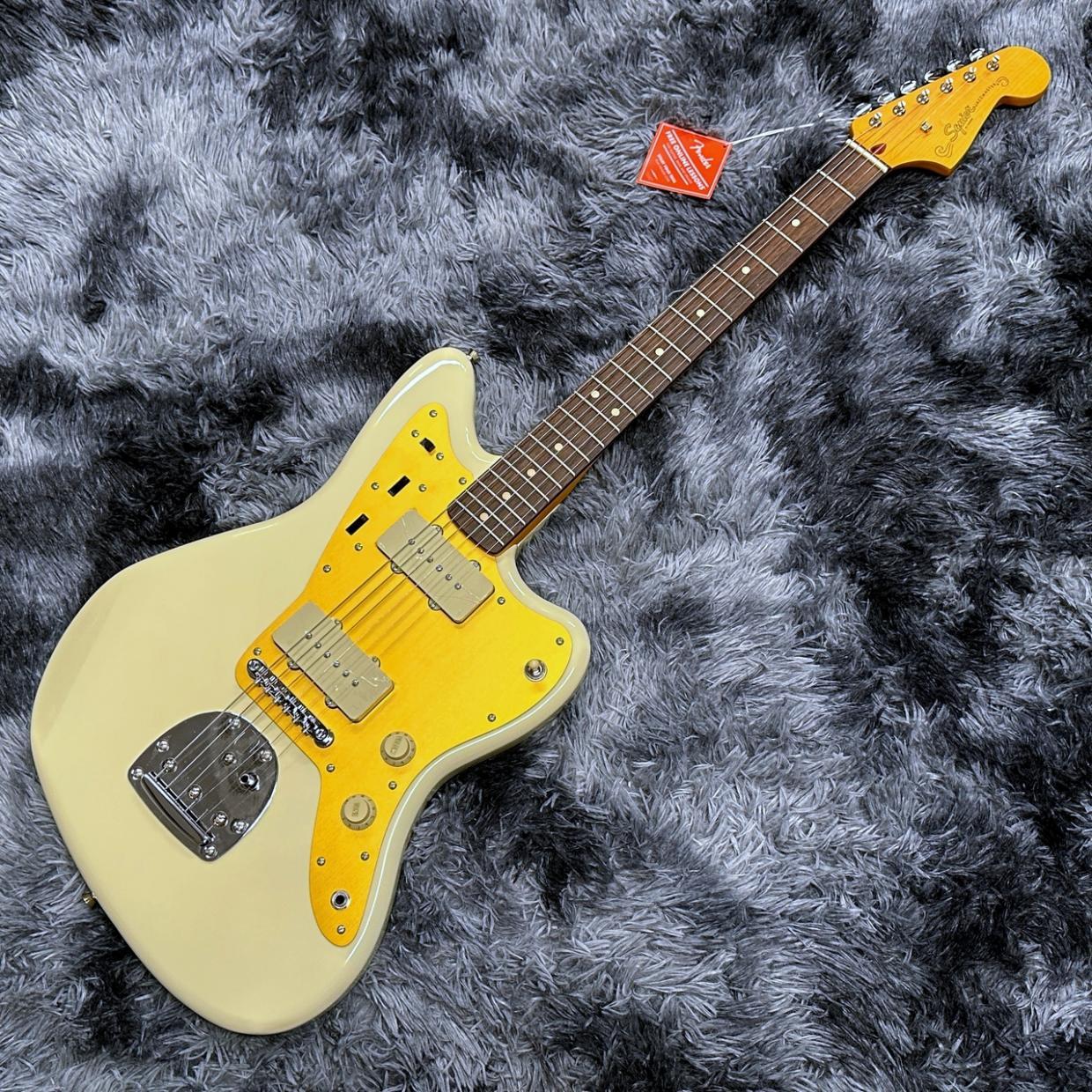 fuzz buzz 様Fender japan ジャズマスター ダイナ期 Squier by Fender J Mascis Jazzmaster Gold Anodized Pickguard
